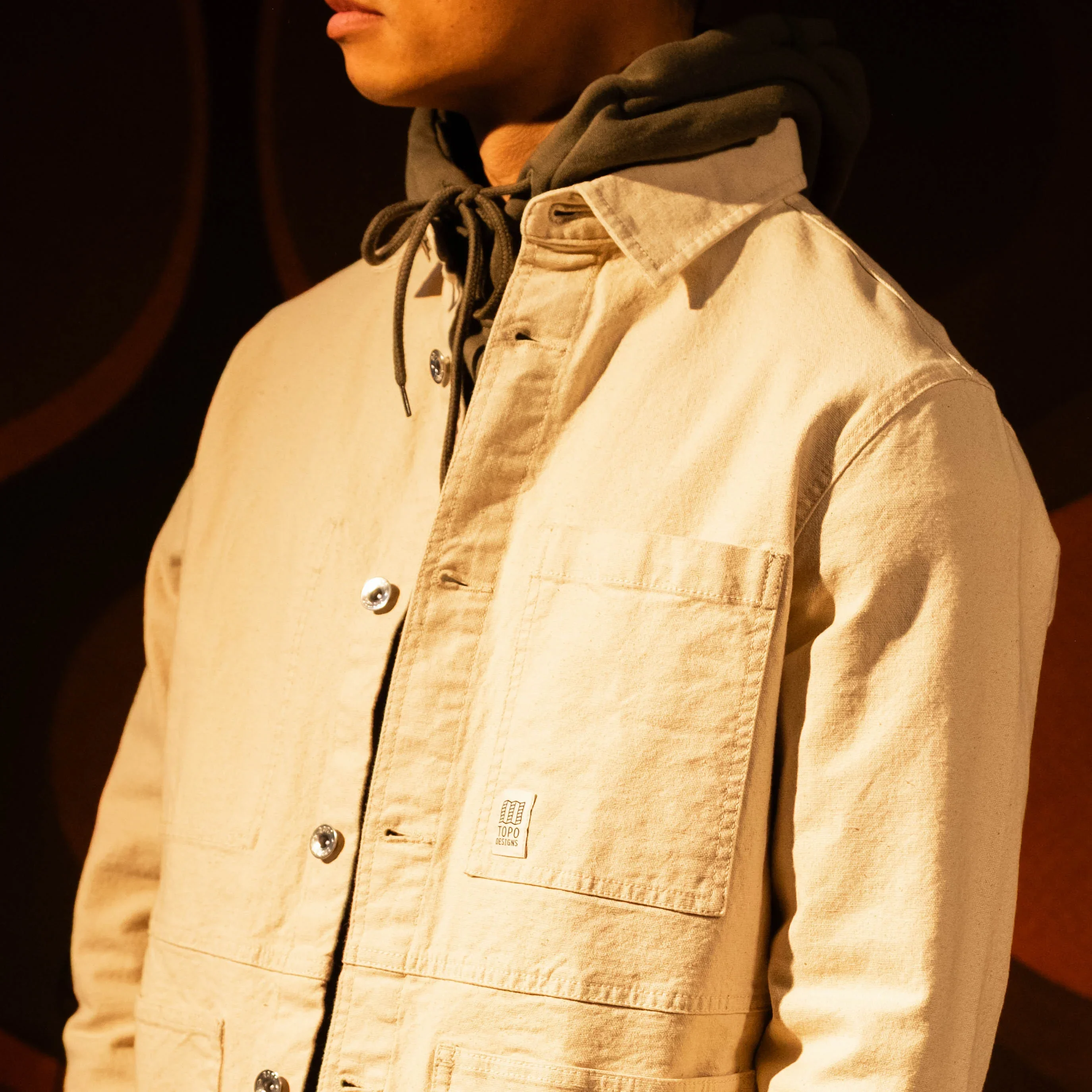 Utility Jacket Undyed - Men's - Image 6